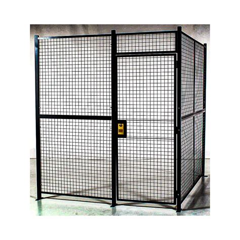 metal mesh enclosures|wire mesh partitions and cages.